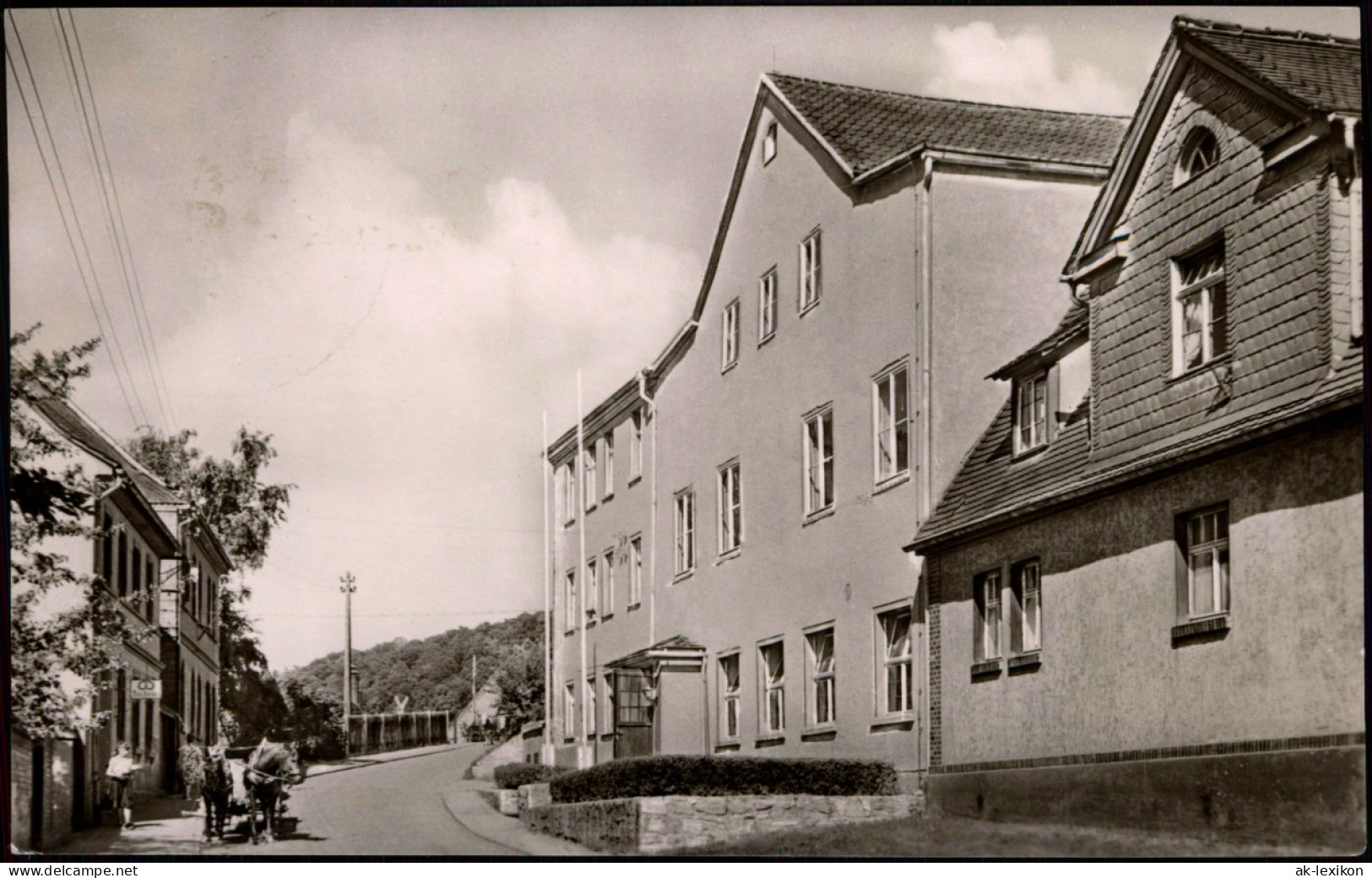 Ansichtskarte Bad Sulza Strassen Partie Am Kurheim I DDR AK 1969/1964 - Bad Sulza