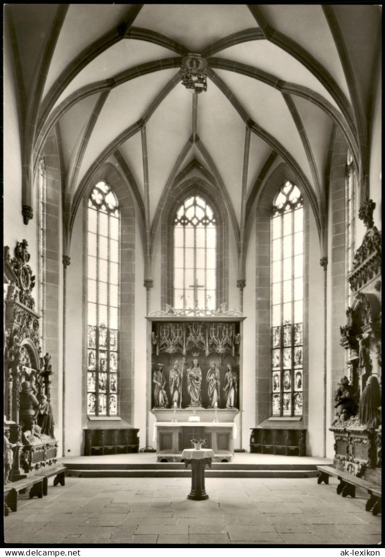 Ansichtskarte Öhringen Stiftskirche / Chor Mit Hochaltar 1963 - Oehringen