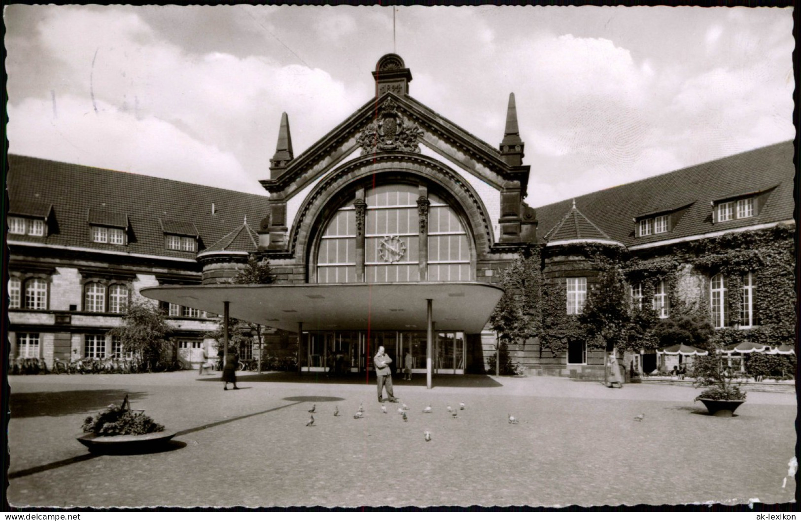 Ansichtskarte Osnabrück Hauptbahnhof 1964 - Osnabrück