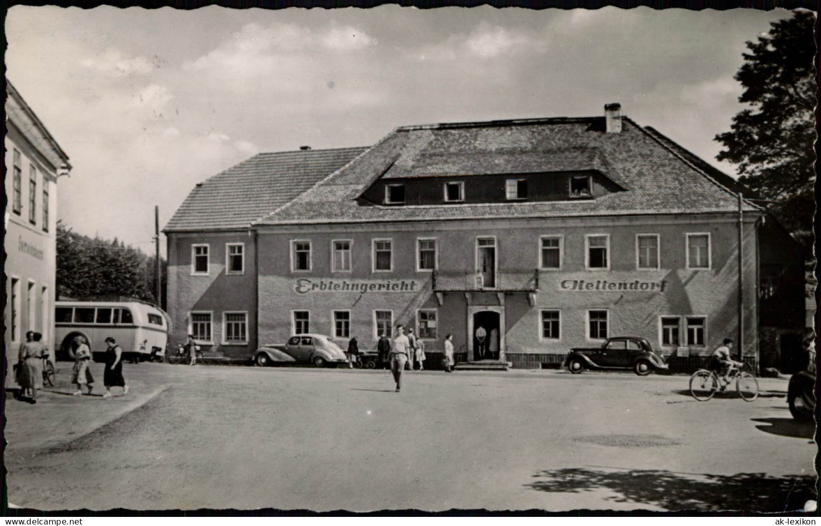 Hellendorf-Bad Gottleuba-Berggießhübel  Gasthof Erblehngericht  DDR-Zeiten 1959 - Bad Gottleuba-Berggiesshuebel