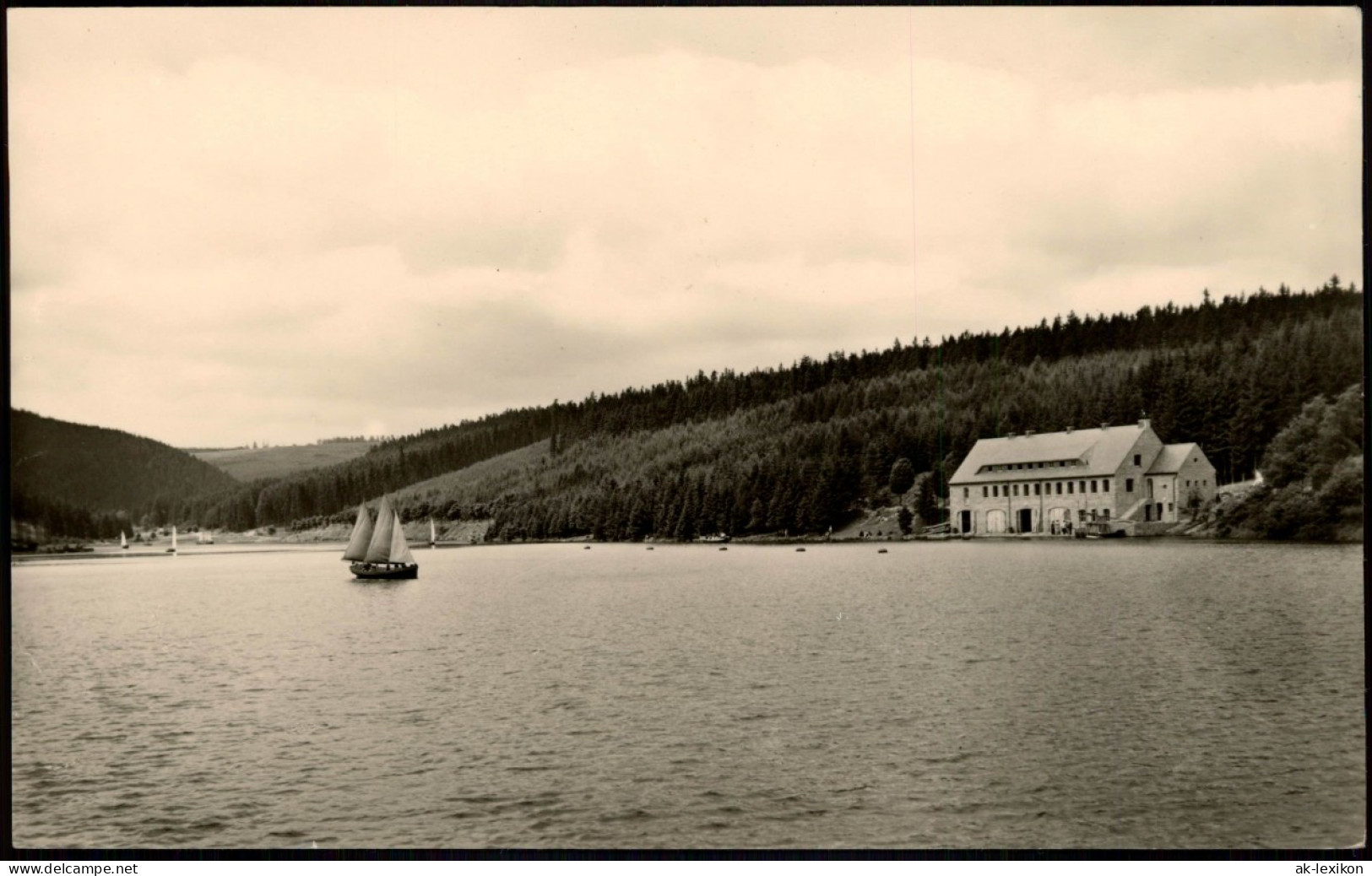 Frankenhain Lütschetalsperre Bei Gräfenroda Thüringen DDR AK 1958 - Frankenhain