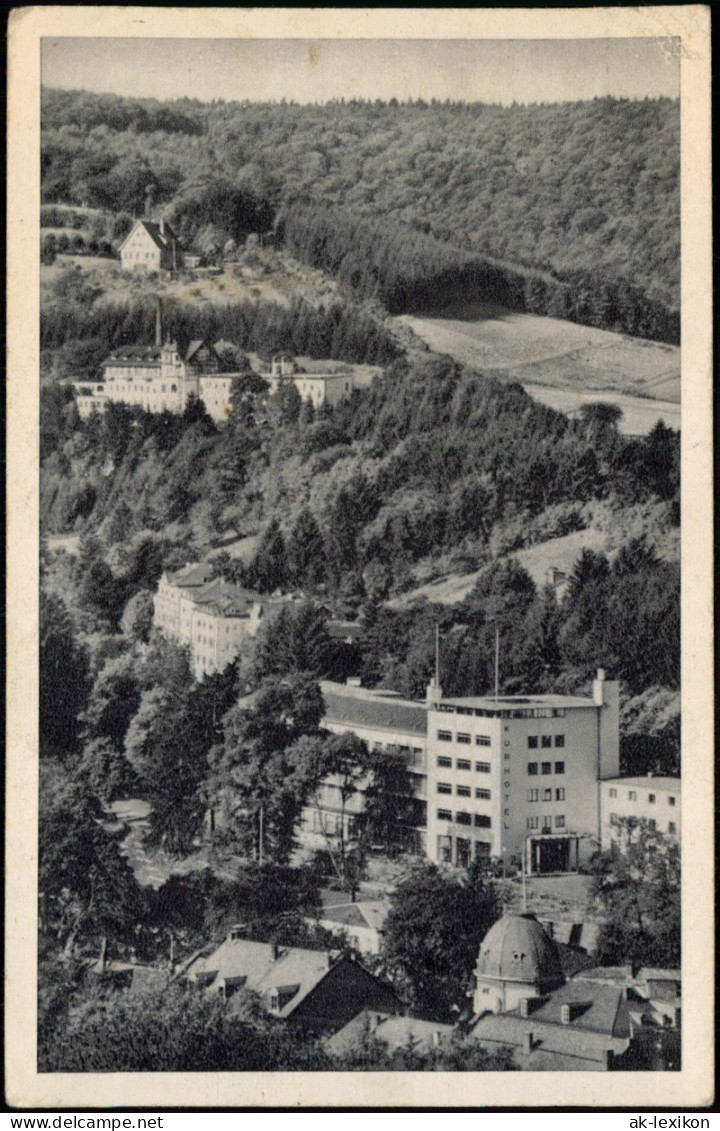 Ansichtskarte Bad Schwalbach Langenschwalbach Kurhotel U. Villa Opel 1953 - Bad Schwalbach