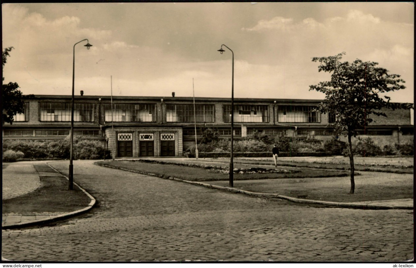 Ansichtskarte Güstrow Kongreßhalle 1958 - Guestrow