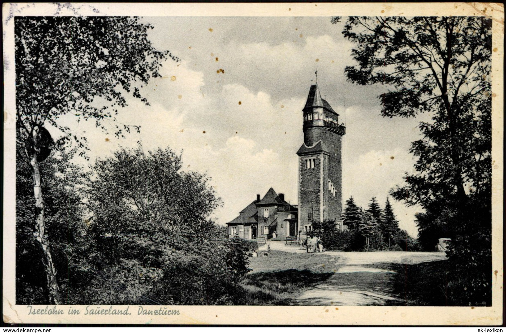 Ansichtskarte Iserlohn Sauerland Danzturm 1959 - Iserlohn