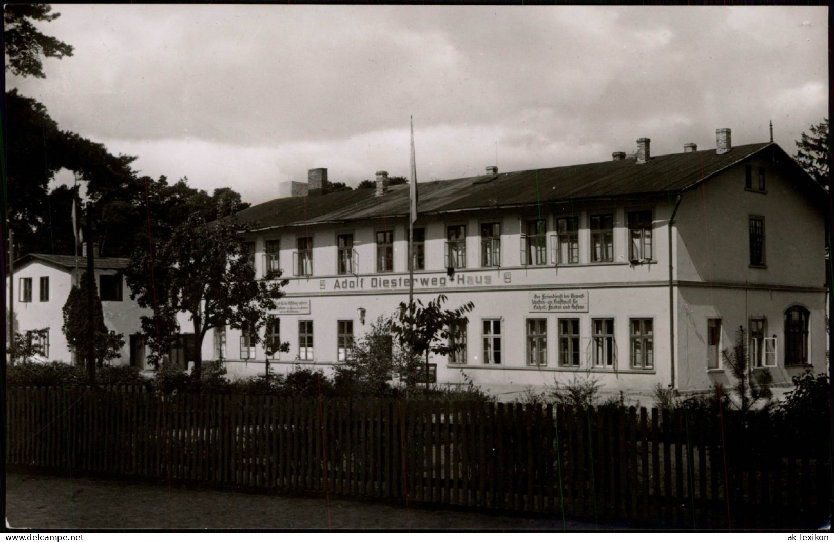 Ansichtskarte Lubmin FDGB-Erholungsheim Adolf Diesterweg DDR AK 1959 - Lubmin