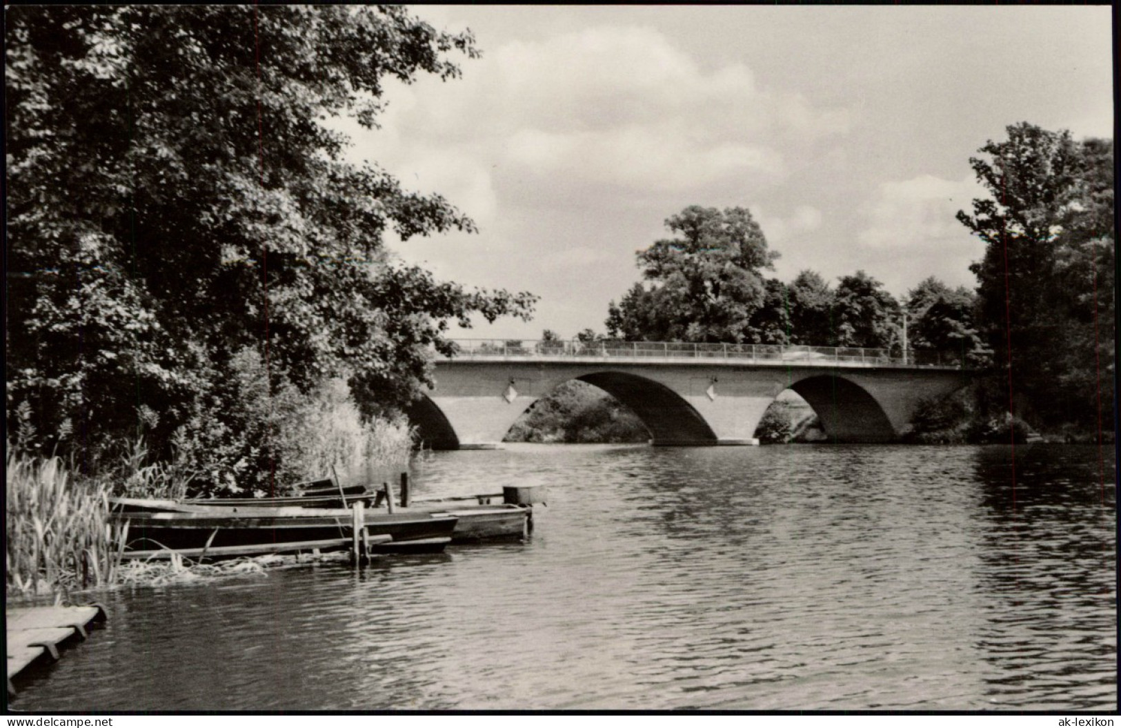 Ansichtskarte Beeskow Große Spreebrücke 1964 - Beeskow