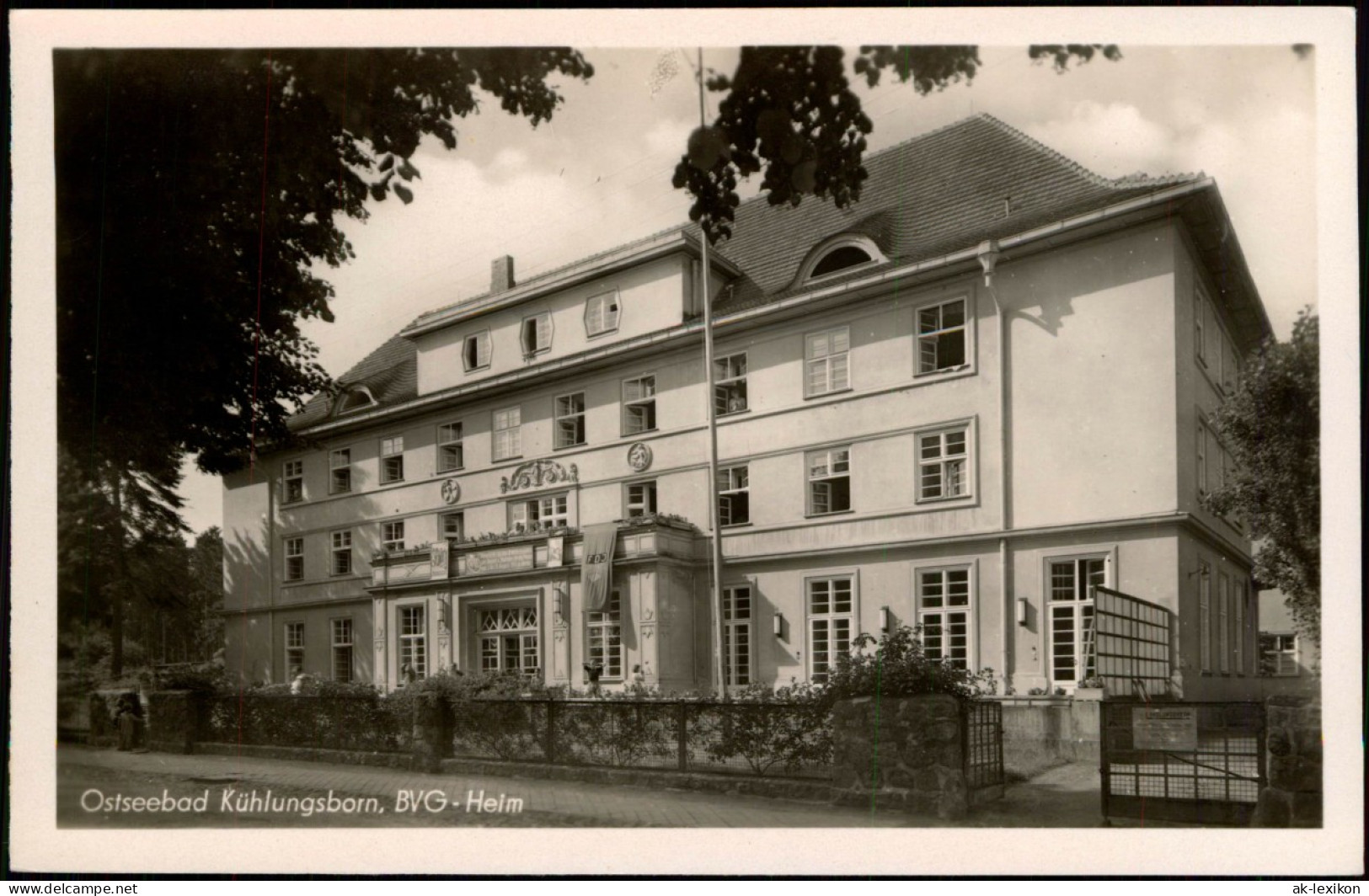 Ansichtskarte Kühlungsborn BVG-Heim 1969 - Kuehlungsborn