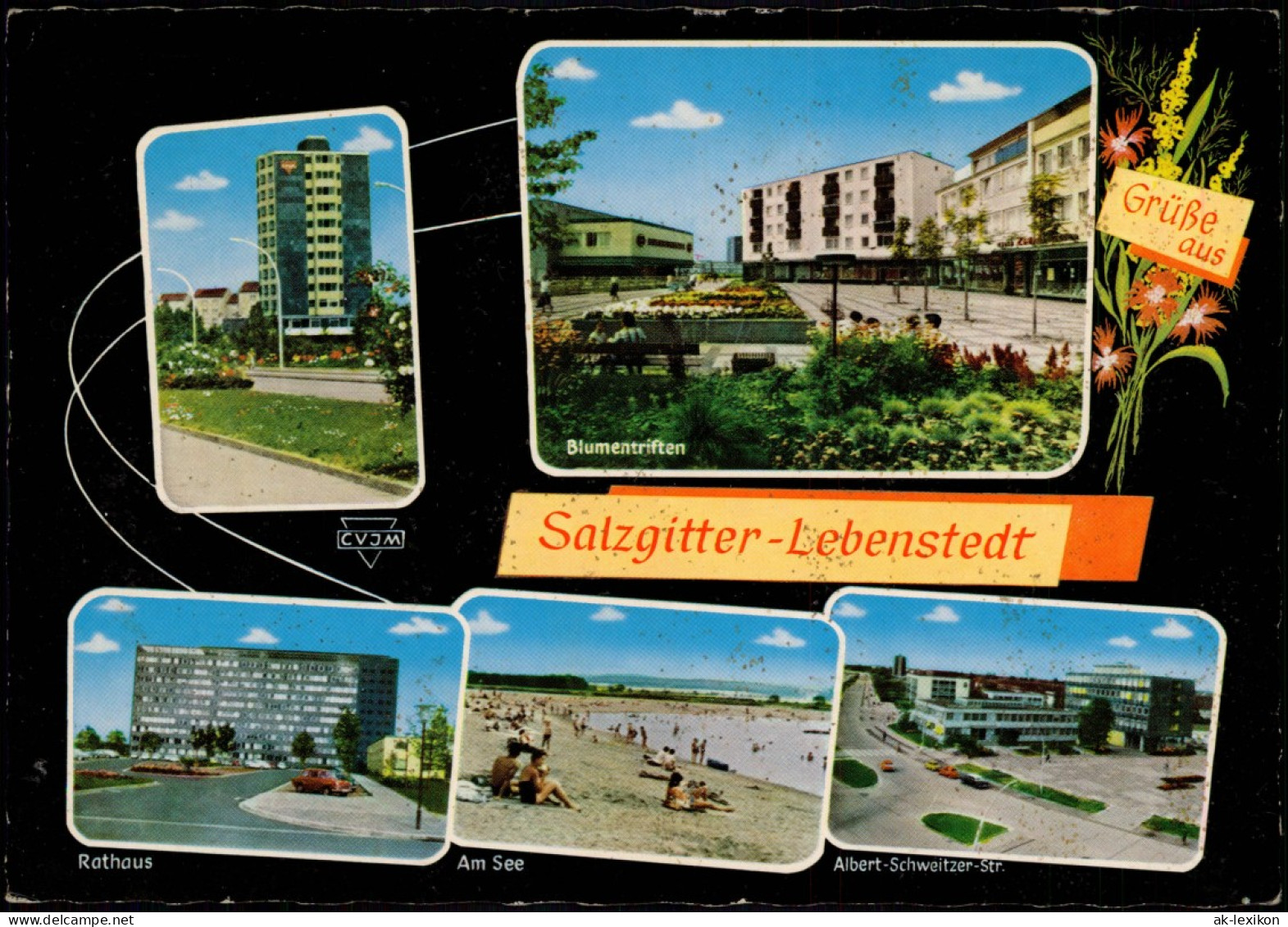 Ansichtskarte Lebenstedt-Salzgitter Am See, Albert Schweitzer Straße 1970 - Salzgitter