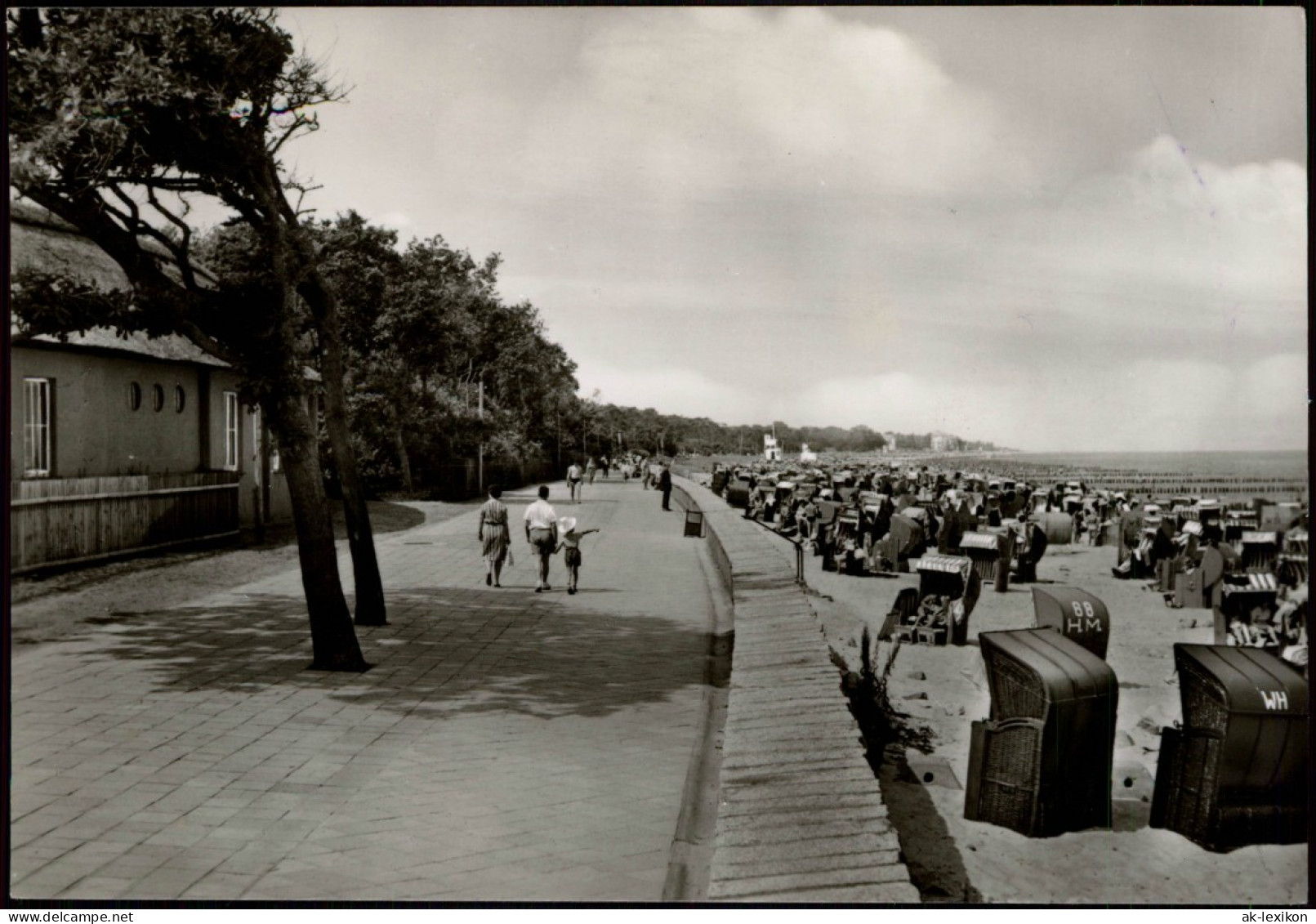 Ansichtskarte Kühlungsborn Strandpromenade Zu DDR-Zeiten 1968 - Kuehlungsborn