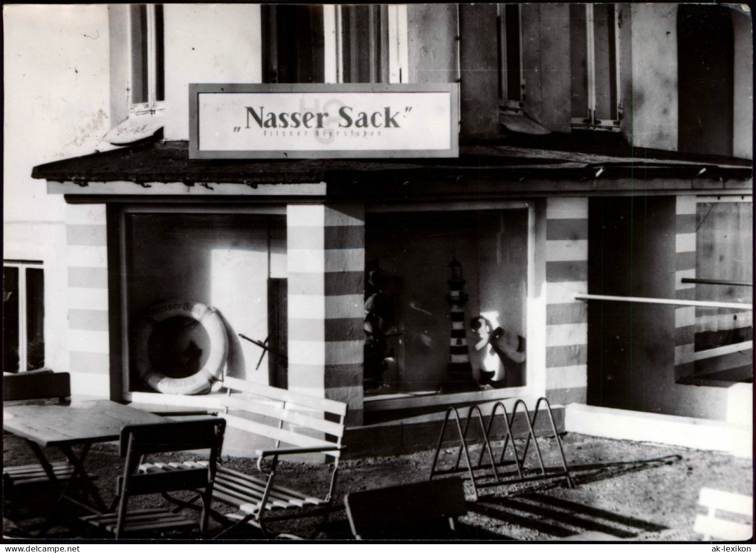 Kühlungsborn Geschäft "Nasser Sack"   1969   Gelaufen Mit Stempel Kühlungsborn - Kuehlungsborn