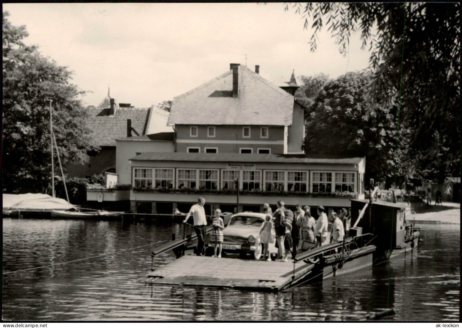 Ansichtskarte Caputh-Schwielowsee Gaststätte ,,Fährhaus" 1967 - Caputh