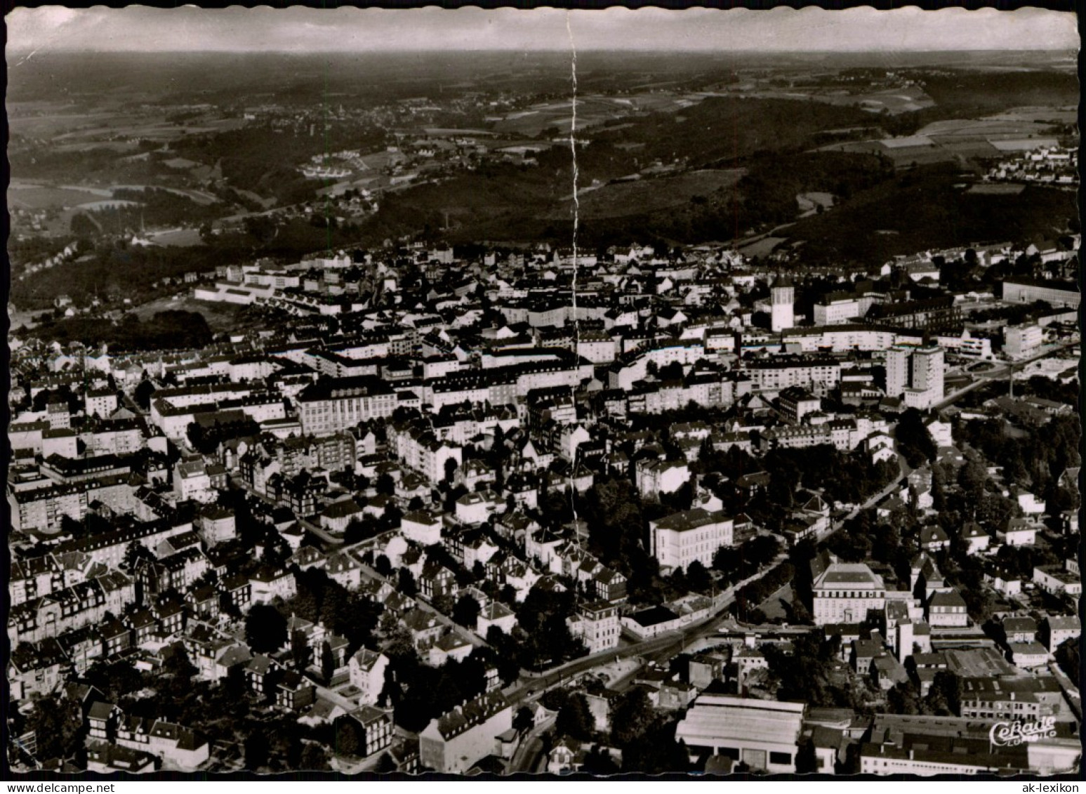 Ansichtskarte Remscheid Luftbild 1960 - Remscheid