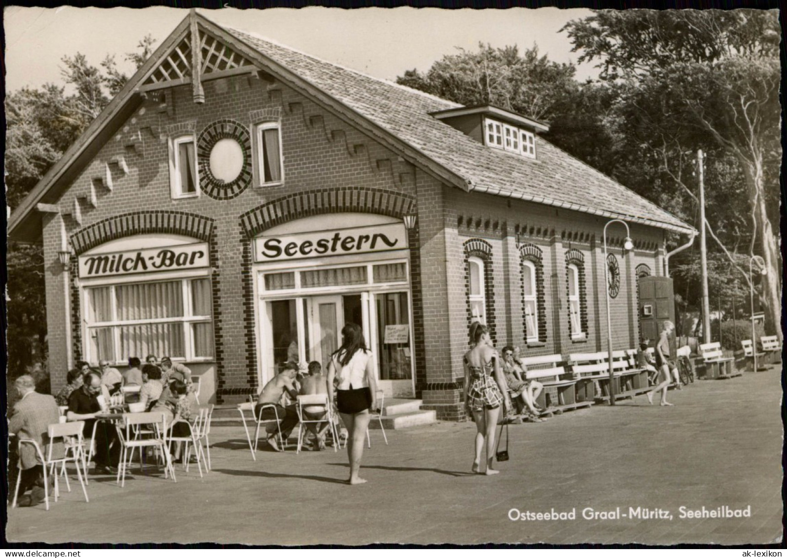 Ansichtskarte Graal-Müritz Milchbar-Seestern 1964 - Graal-Müritz