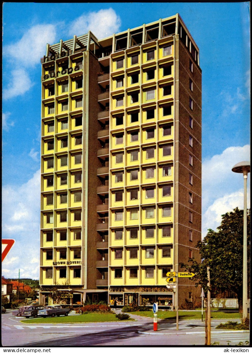 Ansichtskarte Ravensburg Hotel Europa Am Goethe Platz 1963 - Ravensburg