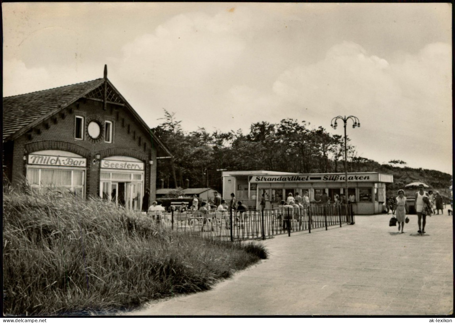 Ansichtskarte Graal-Müritz Milchbar-Seestern, Kiosk 1968 - Graal-Müritz