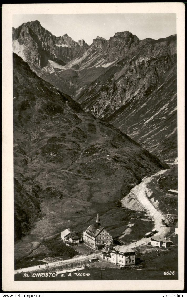 Ansichtskarte  St. CHRISTOF A. A. 7800m Österreichische Alpen 1940 - Unclassified