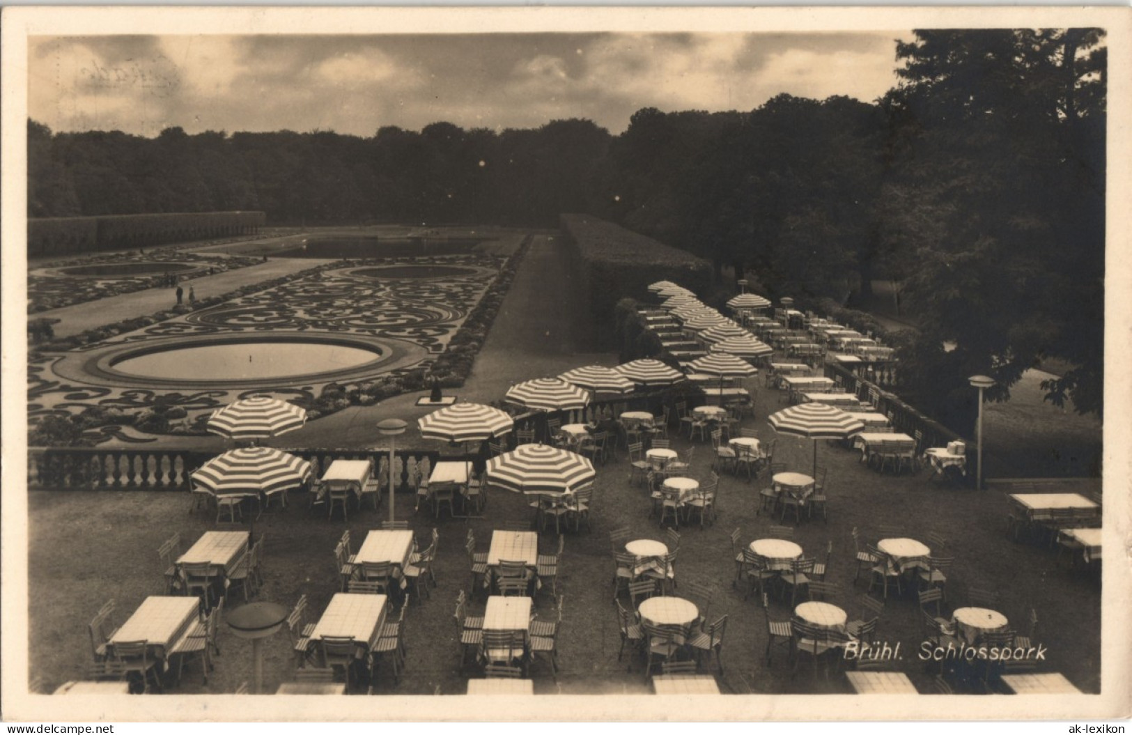 Ansichtskarte Brühl Partie Im Schloss-Park Schlosspark 1943 - Brühl