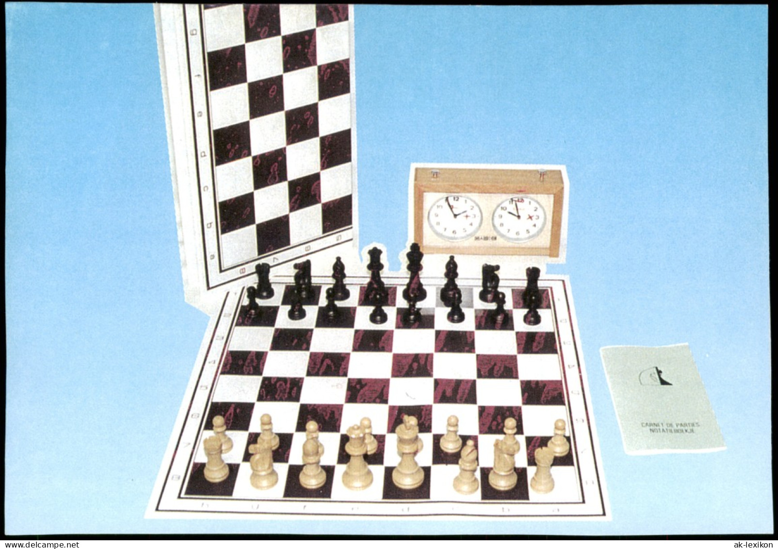 Ansichtskarte  Schach Chess - Spiel, Zeitschach Verwendet Fernschach 2004 - Contemporain (à Partir De 1950)