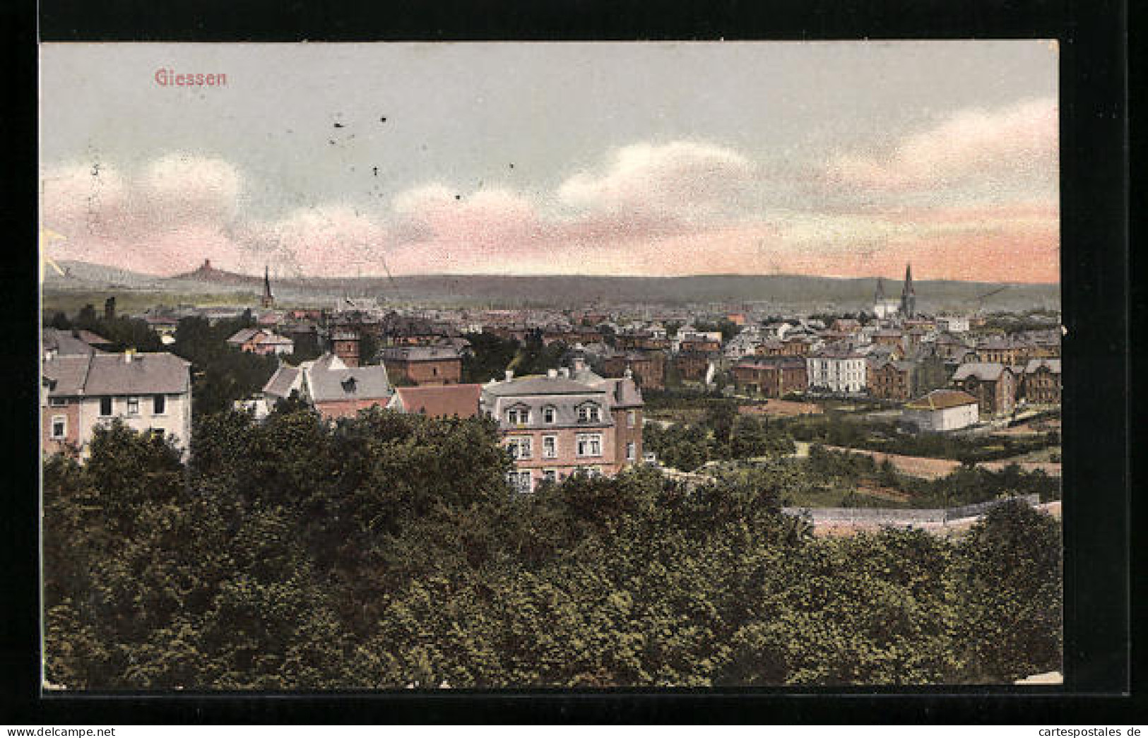 AK Giessen, Ortsansicht Aus Der Vogelschau  - Giessen