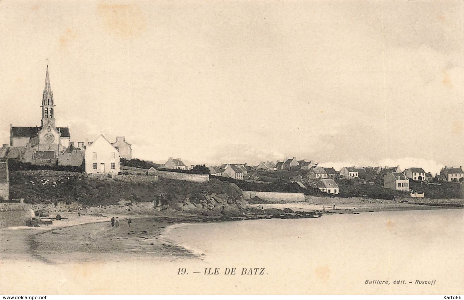 Ile De Batz * Un Coin Du Village - Ile-de-Batz