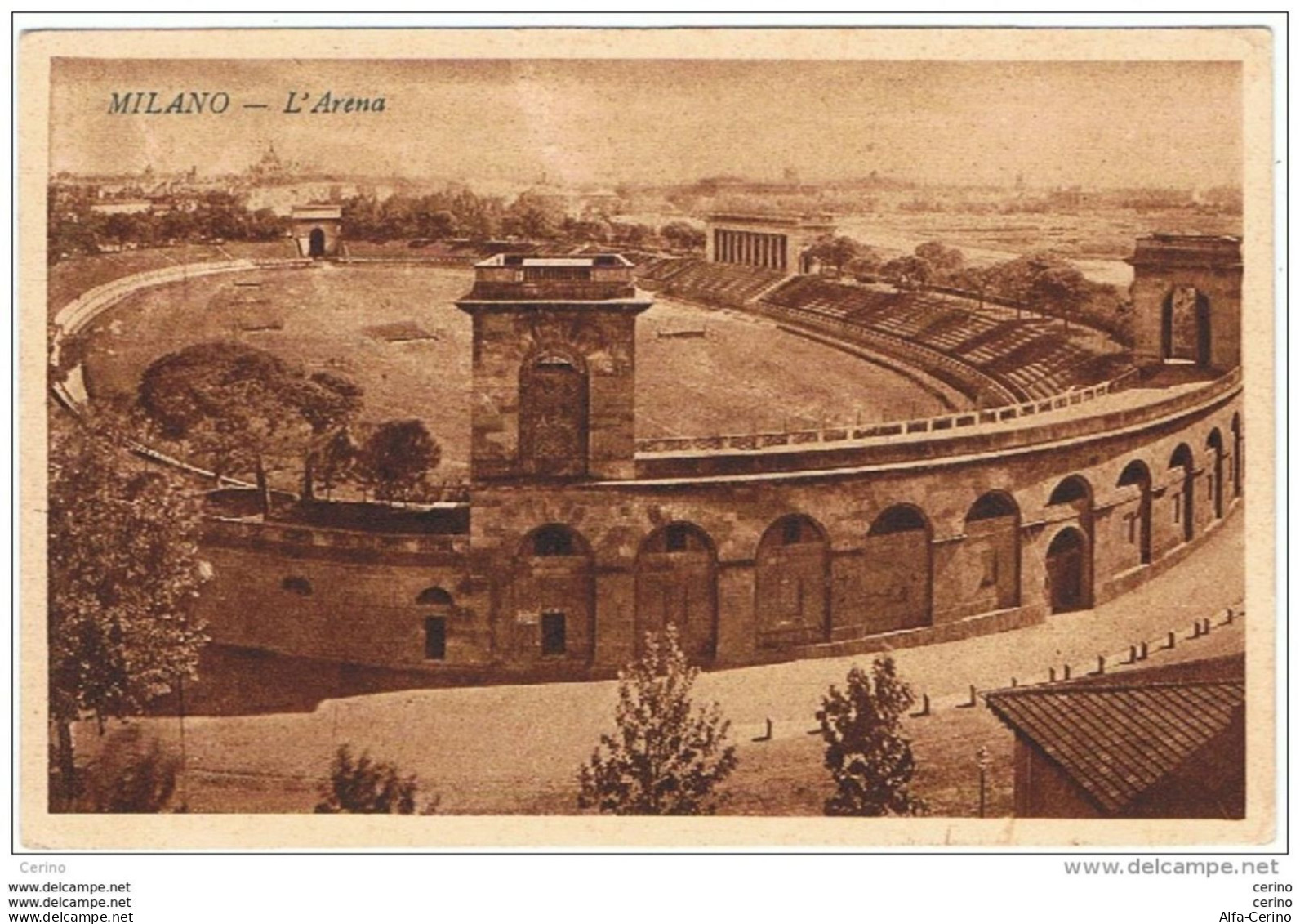 MILANO:  L'  ARENA  -  FP - Stadien