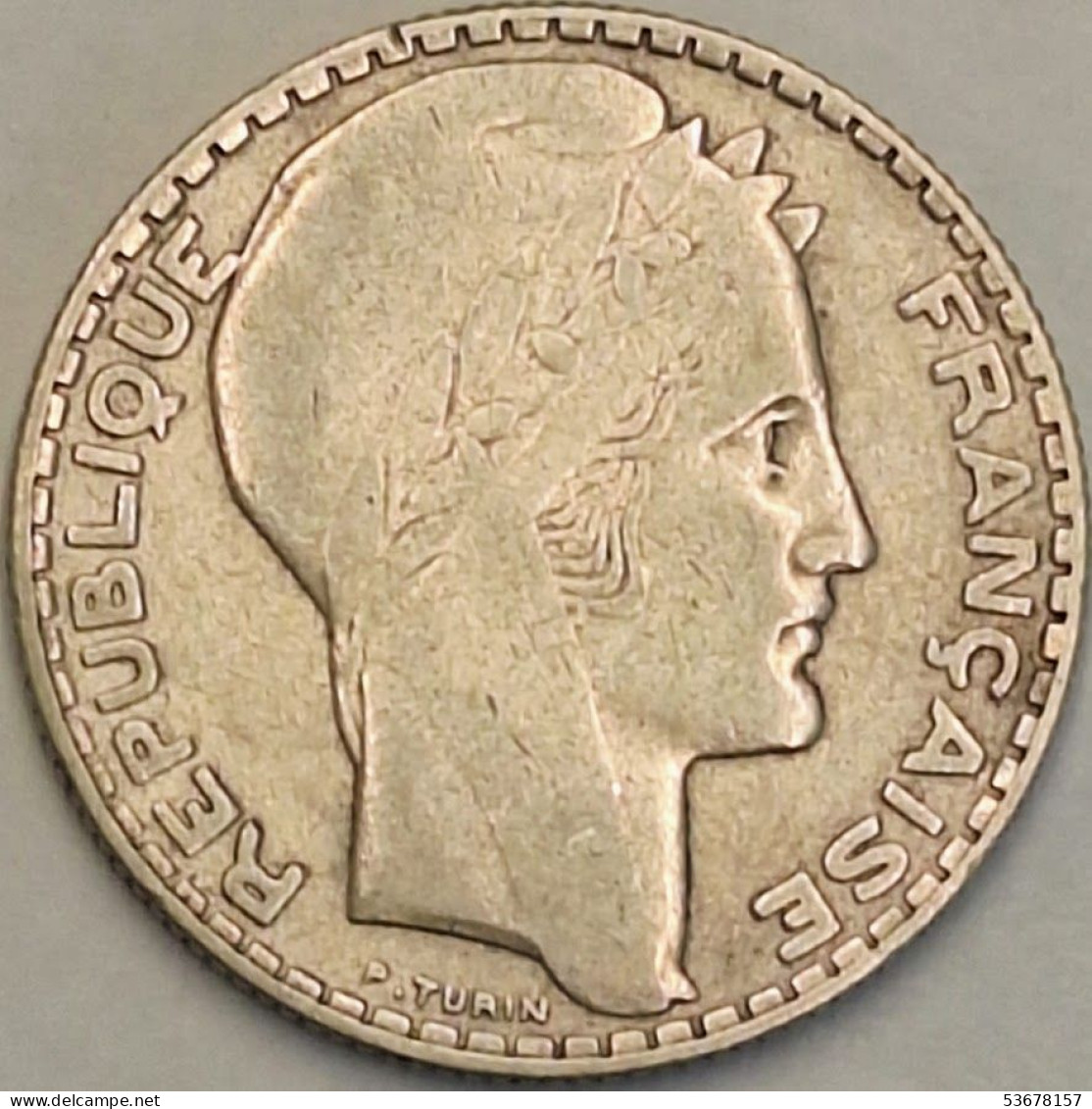 France - 10 Francs 1931, KM# 878, Silver (#4132) - 10 Francs