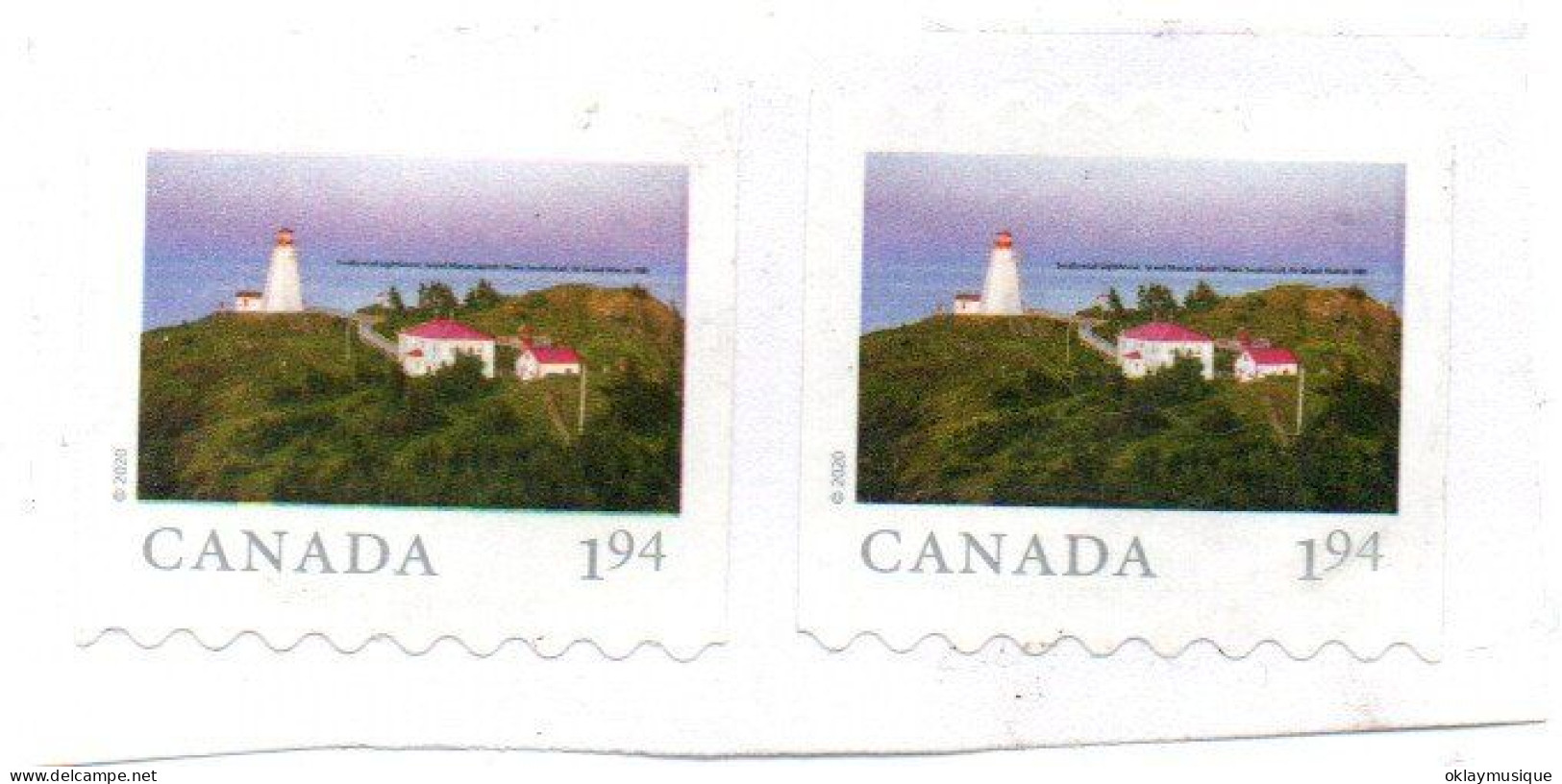 Canada Sur Fraguement - Used Stamps