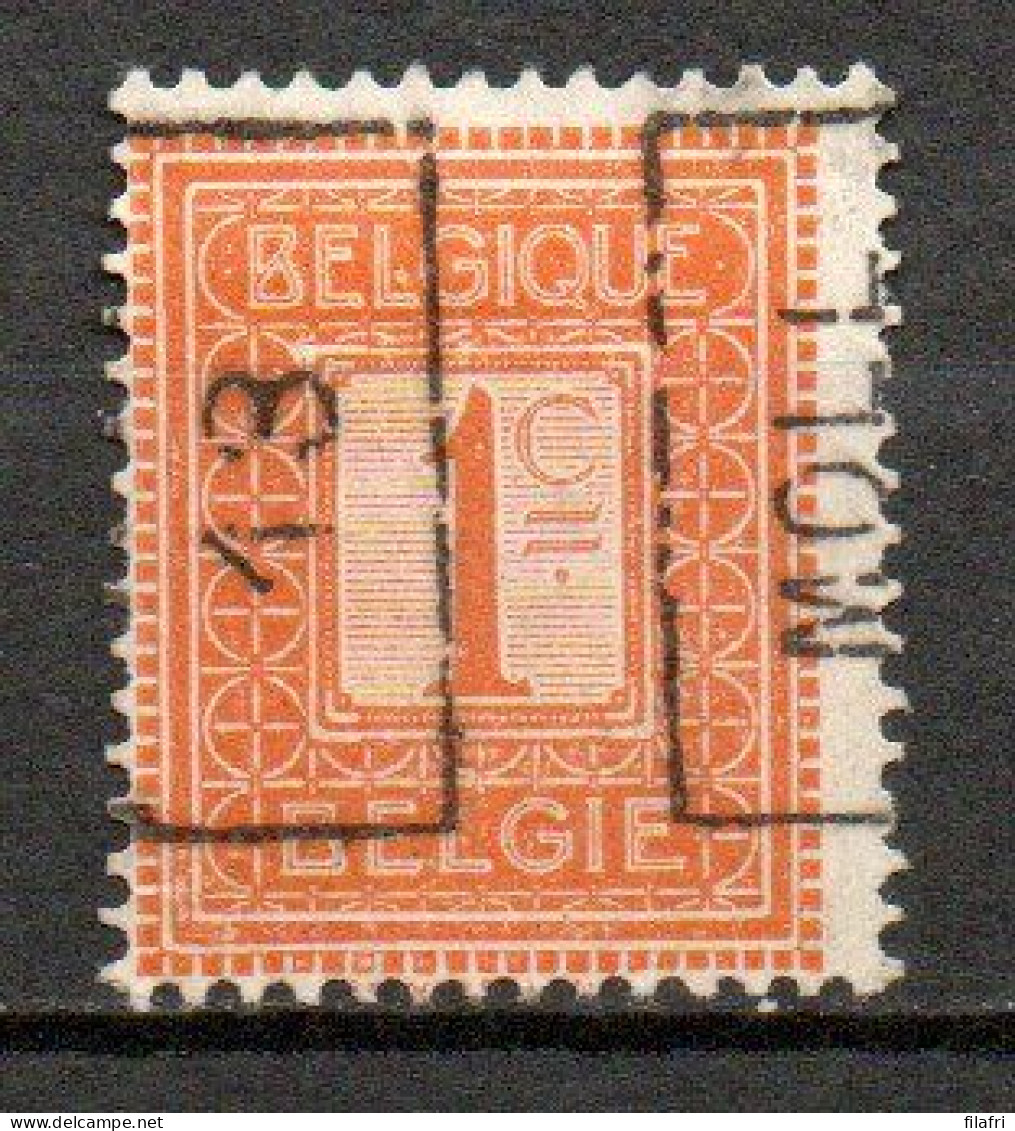 2167 Voorafstempeling Op Nr 108 - MOLL 13 - Positie A - Roulettes 1910-19