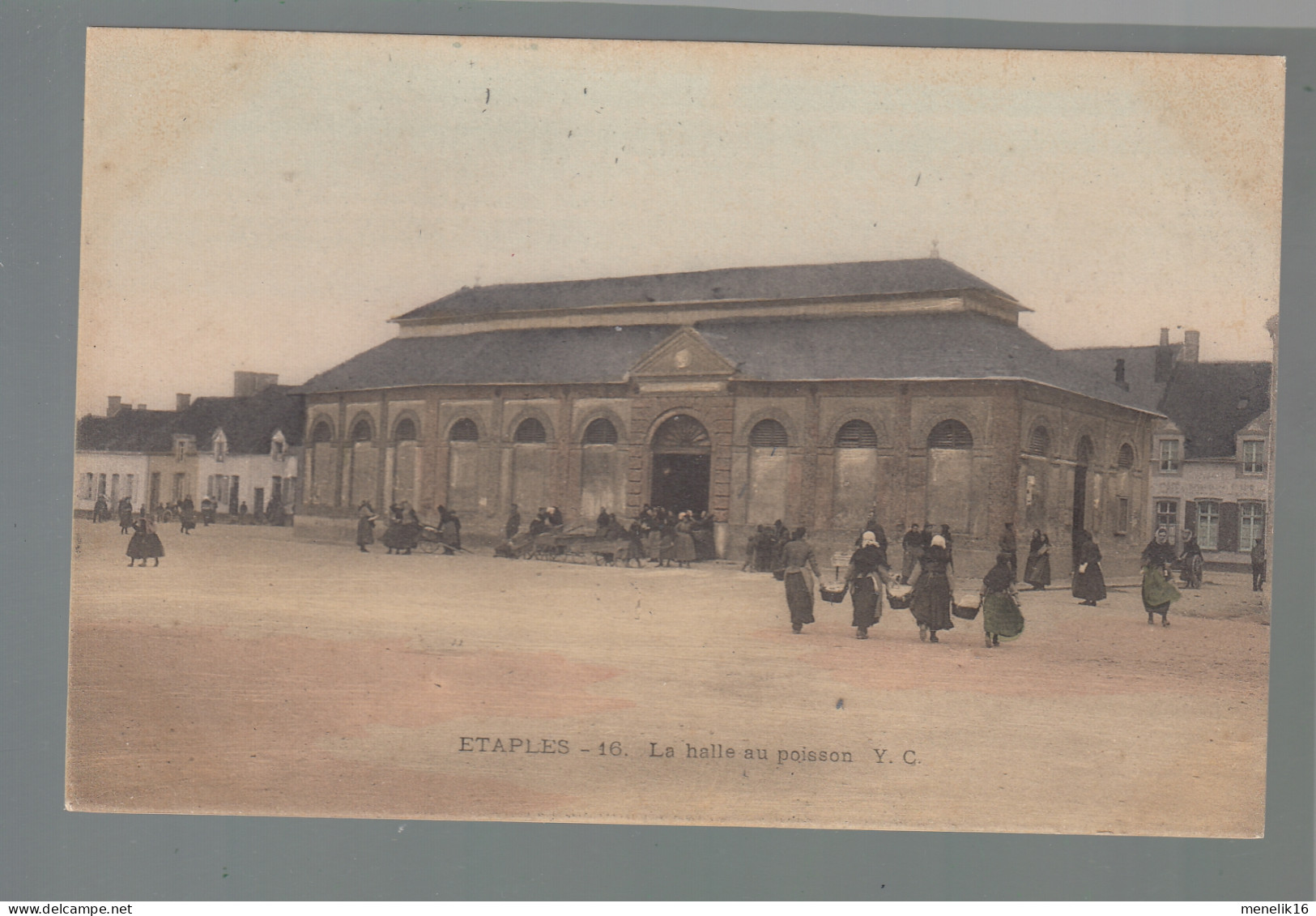 CP - 62 - Etaples - La Halle Aux Poissons - Etaples