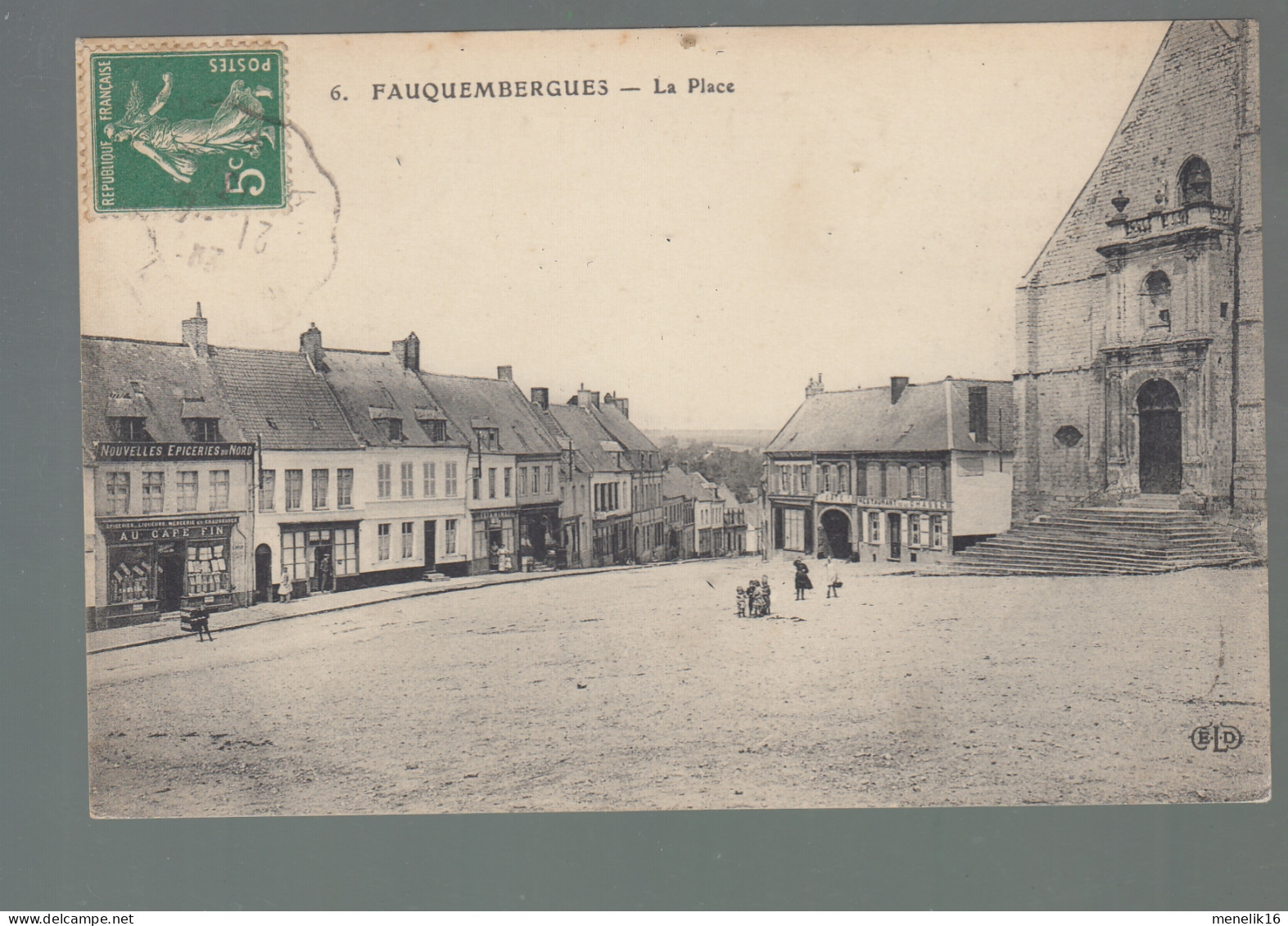 CP - 62 - Fauquembergue  - La Place - Fauquembergues