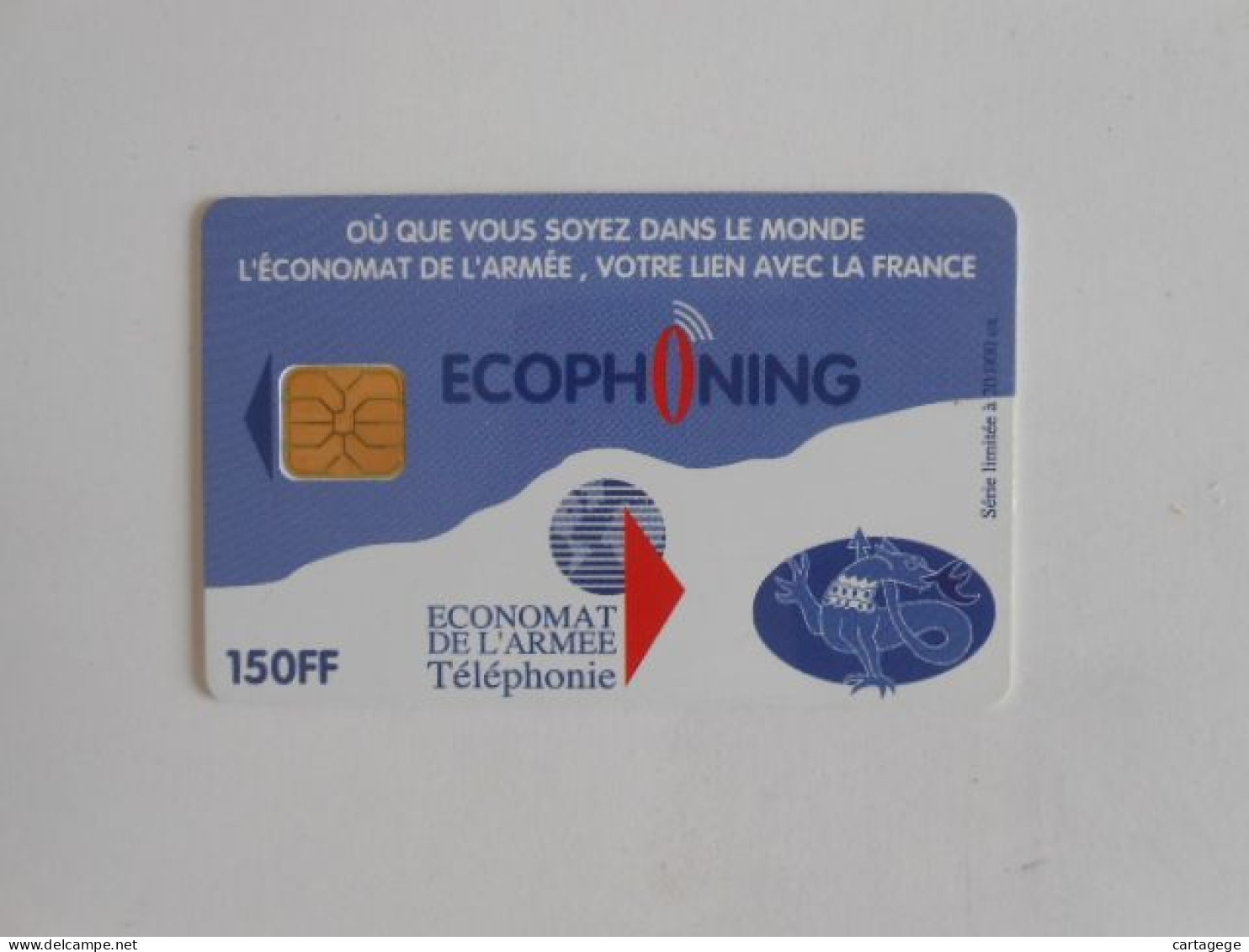 TELECARTE ECOPHONING 150FF BLEUE - Other & Unclassified