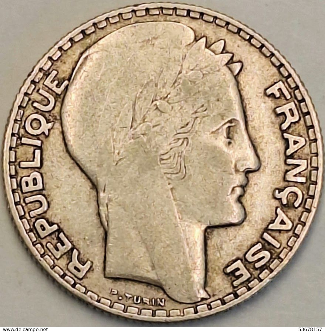 France - 10 Francs 1932, KM# 878, Silver (#4133) - 10 Francs