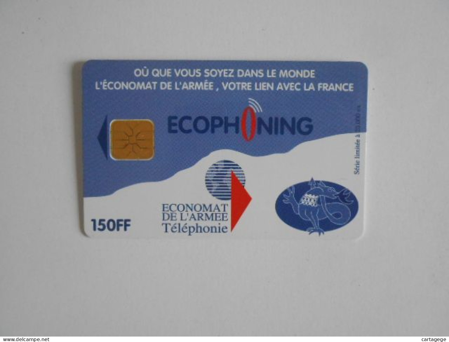 TELECARTE ECOPHONING 150FF BLEUE - Sonstige & Ohne Zuordnung