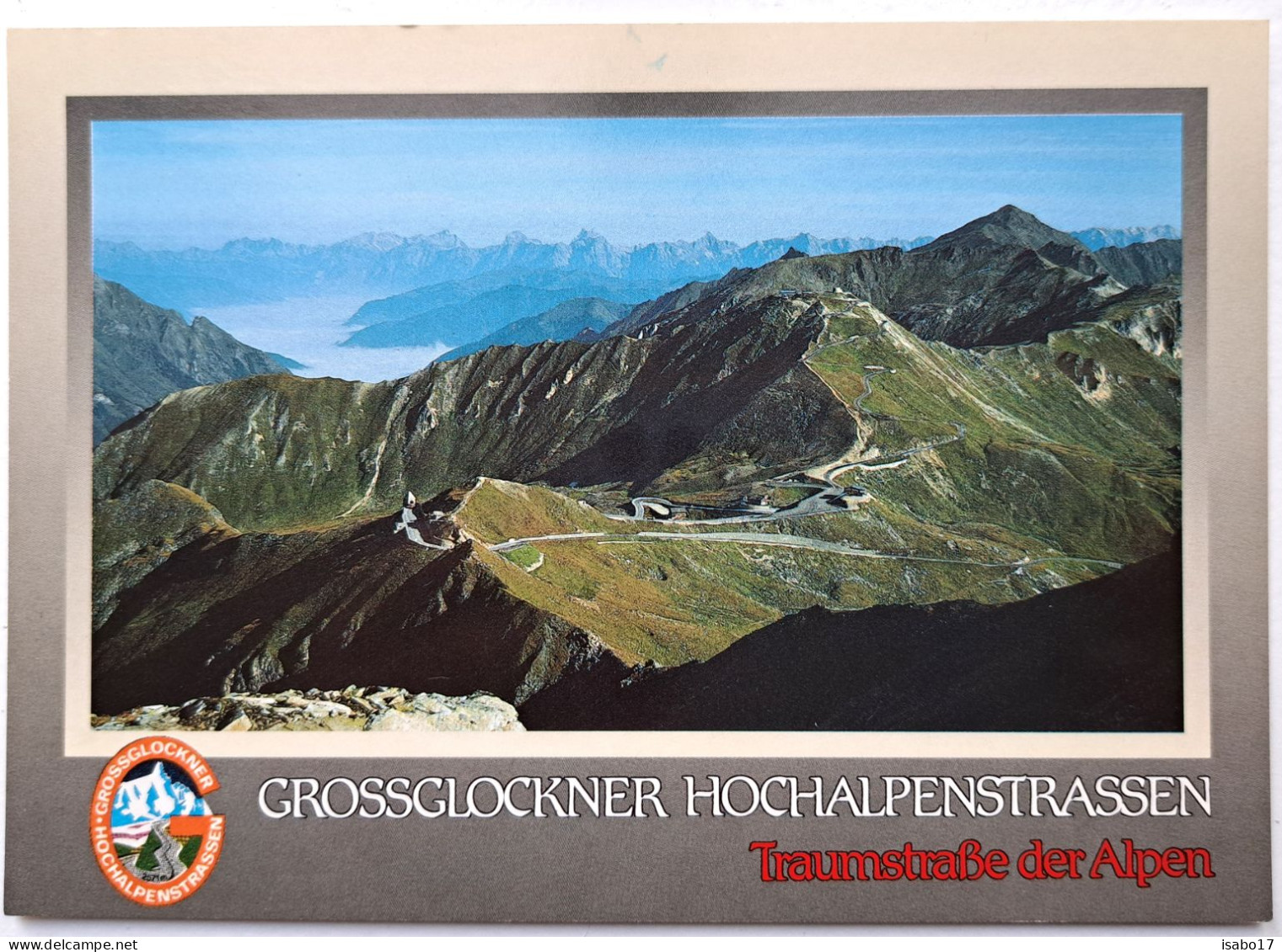 Grossglockner-Hochalpenstrasse , AK Ungelaufen - Heiligenblut