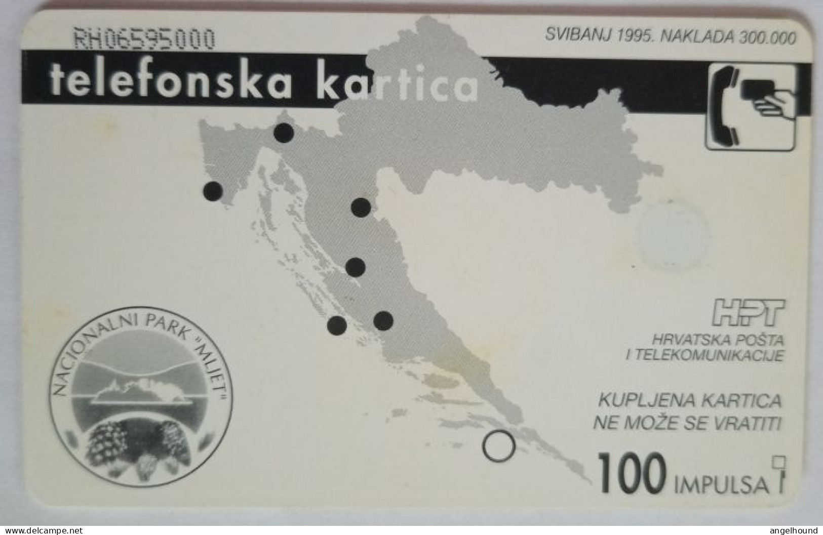 Croatia 100 Units Chip Card - MLjet - Kroatien