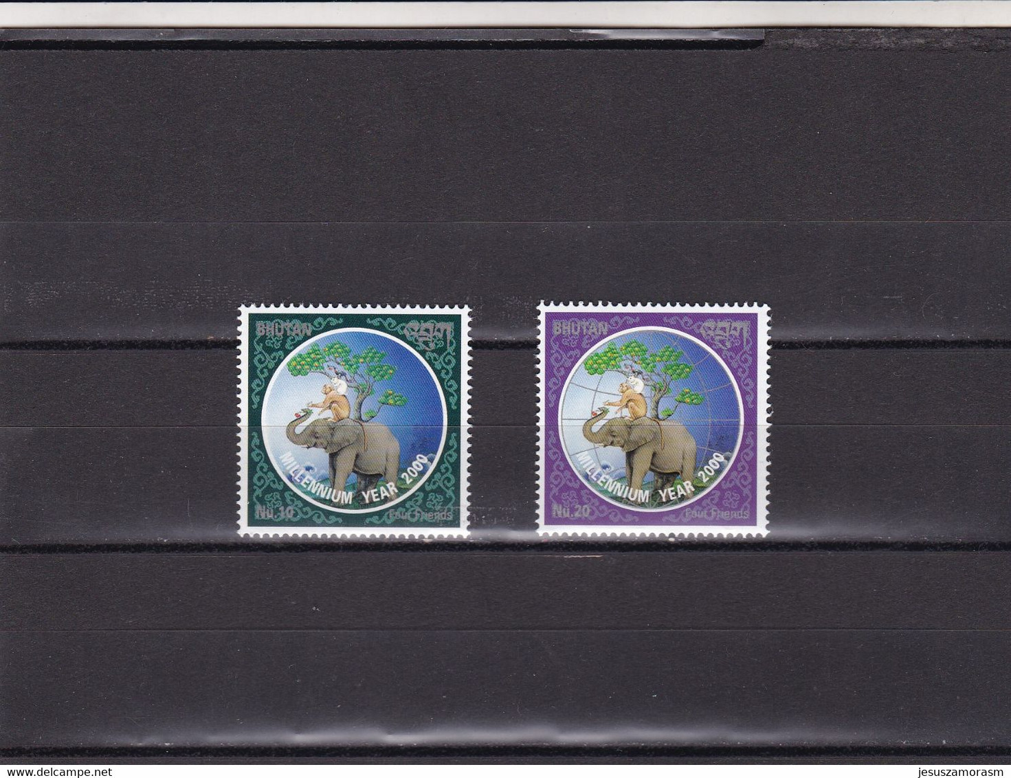 Bhutan Nº 1477 Al 1478 - Bhoutan