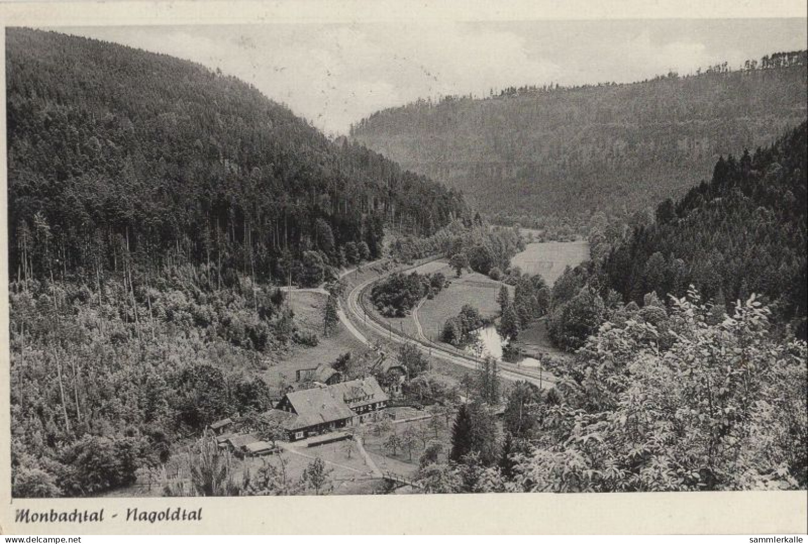 124156 - Nagold (Fluss) - Monbachtal - Nagold