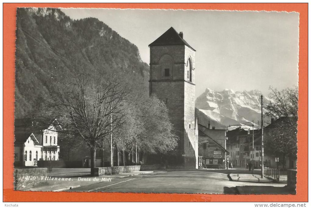 HA449, Villeneuve, Dents Du Midi, 1120,  Non Circulée - Villeneuve