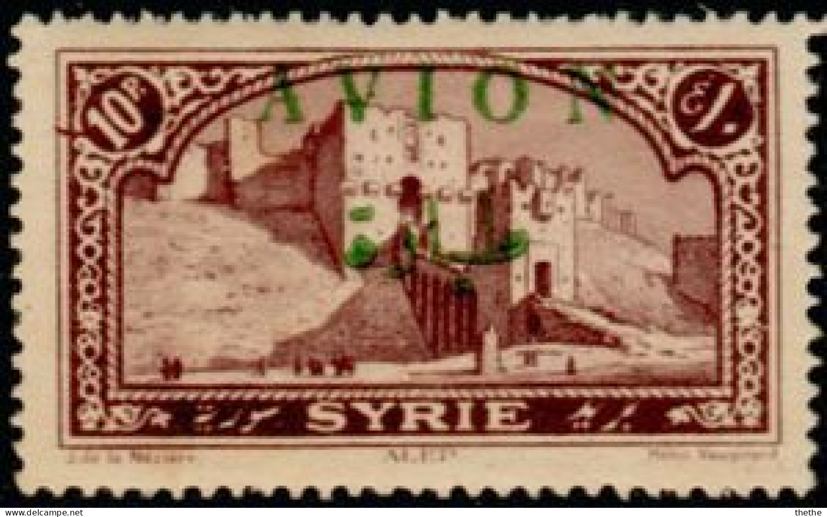 SYRIE - Citadelle D'Alep En Surimpression - Siria