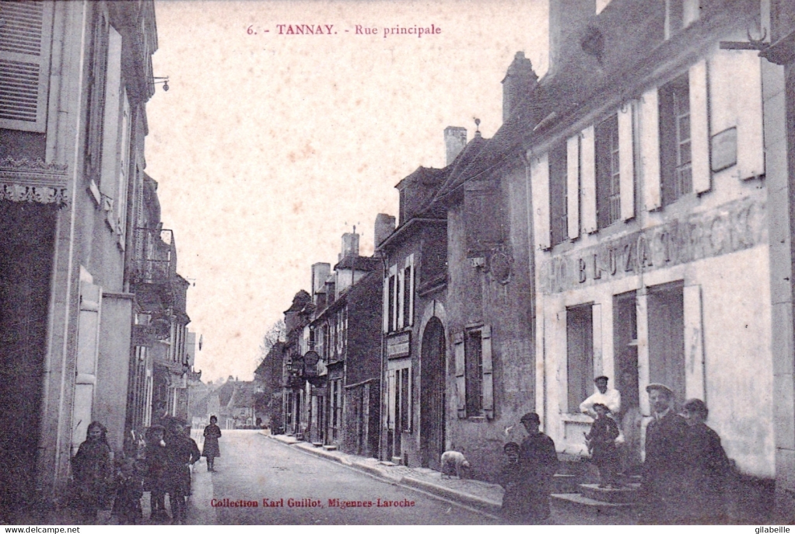 58 - Nievre - TANNAY - Rue Principale - Tannay