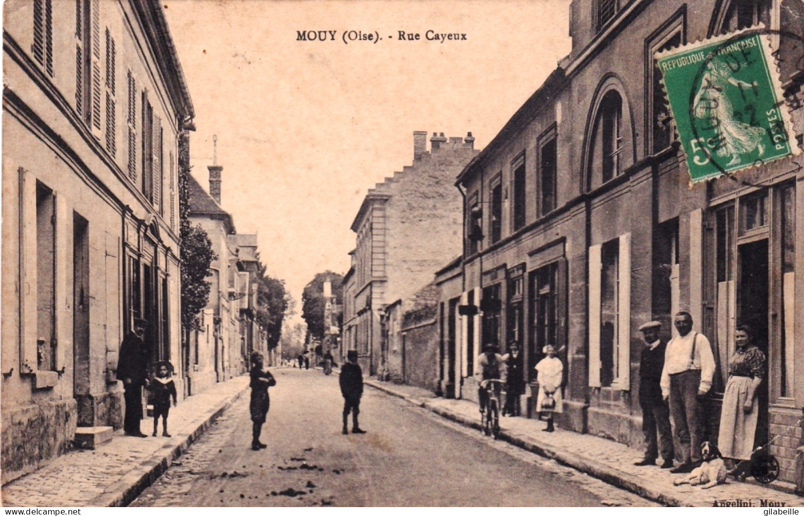 60 - Oise - MOUY - Rue Cayeux - Mouy