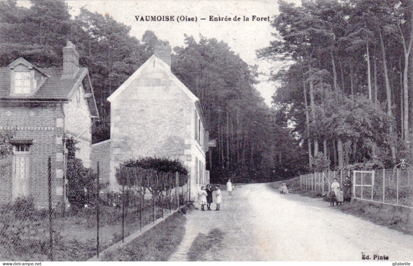 60 - Oise - VAUMOISE - Entrée De La Foret - Vaumoise