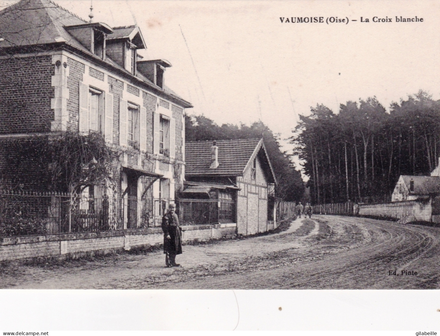 60 - Oise - VAUMOISE - La Croix Blanche - Vaumoise