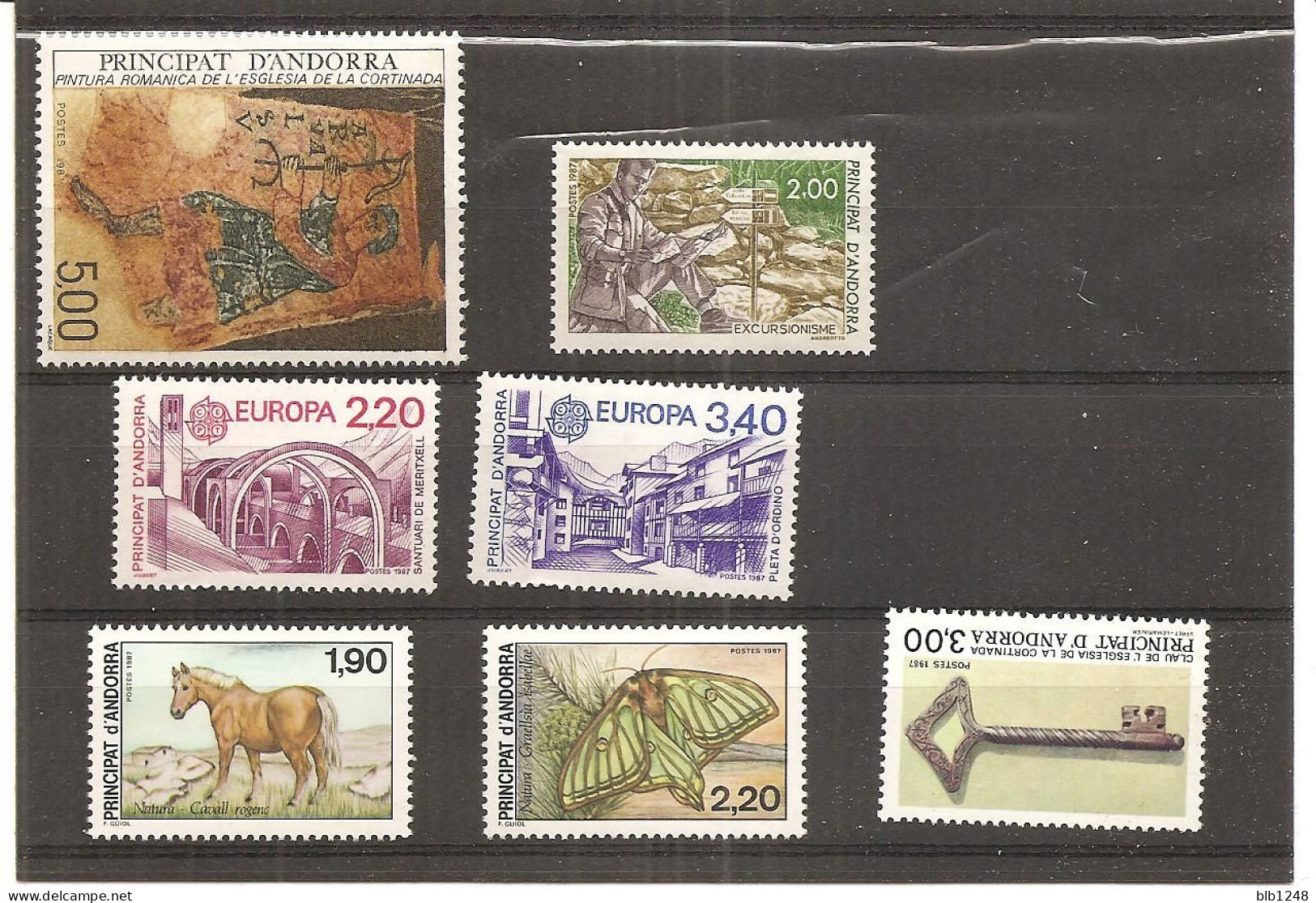 Timbres Neufs Sans Charniere Andorre 1997 7.76 Euros; De Faciale - Unused Stamps
