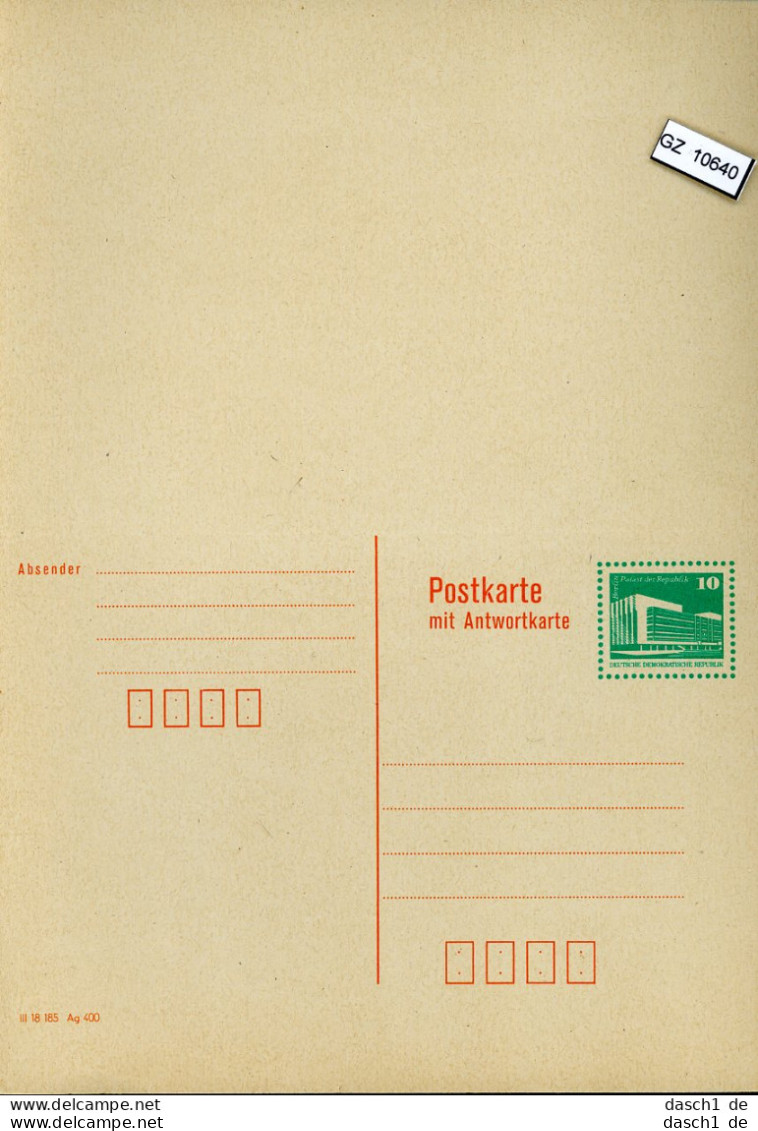 DDR, 5 Lose P 85 - Postales - Nuevos