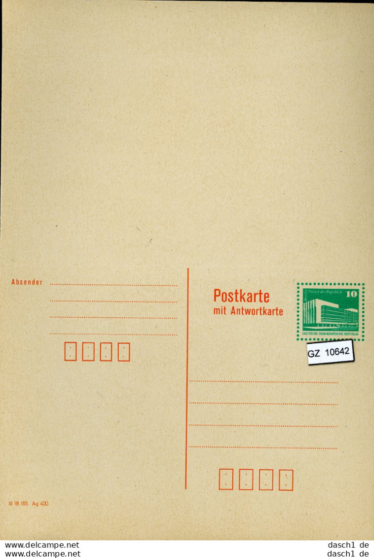 DDR, 5 Lose P 85 - Postales - Nuevos