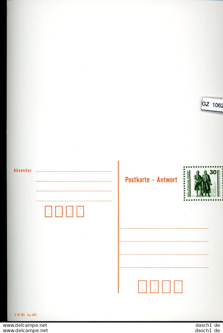 DDR, 4 Lose P 108 - Postkarten - Ungebraucht