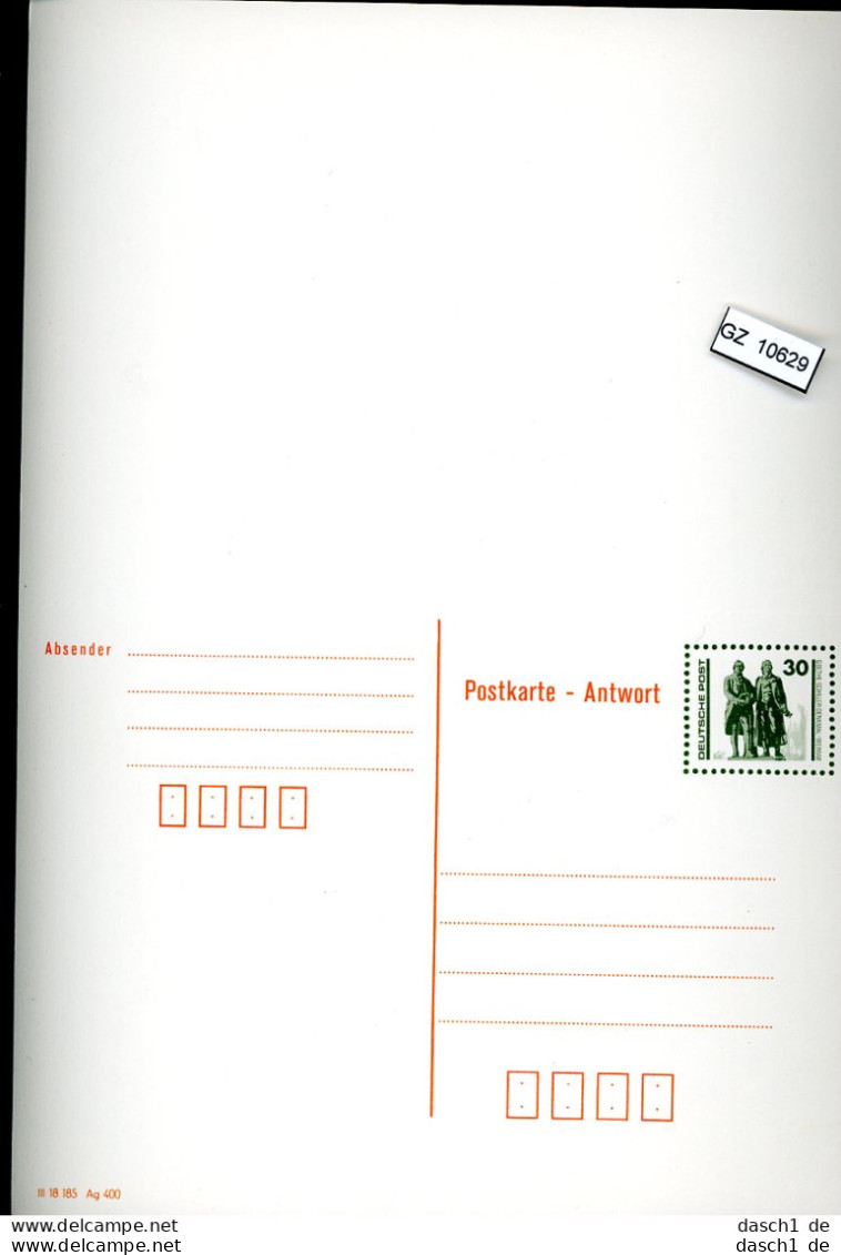 DDR, 4 Lose P 108 - Postkarten - Ungebraucht