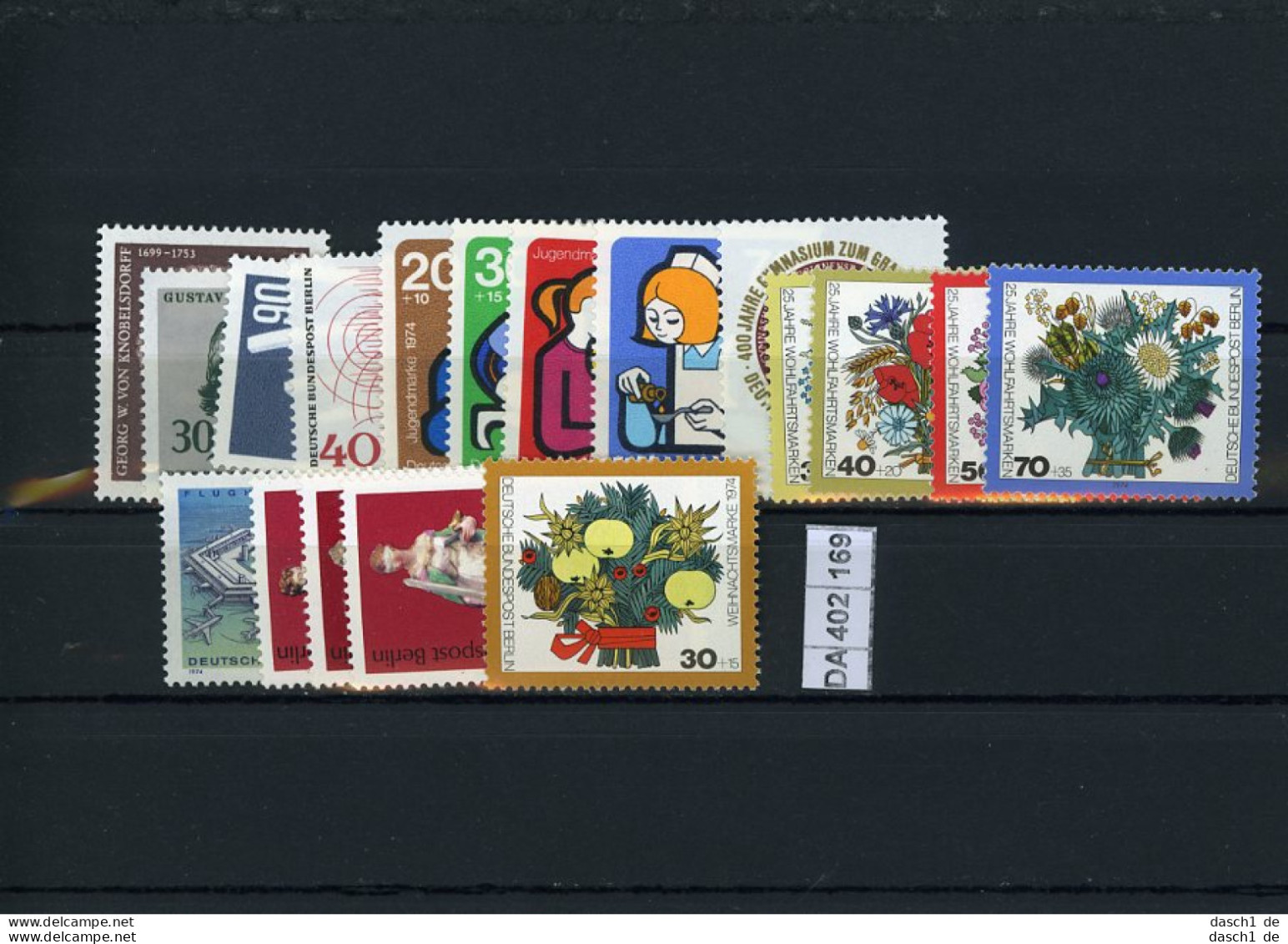 Berlin, Xx, Jahrgang 1974 - Unused Stamps