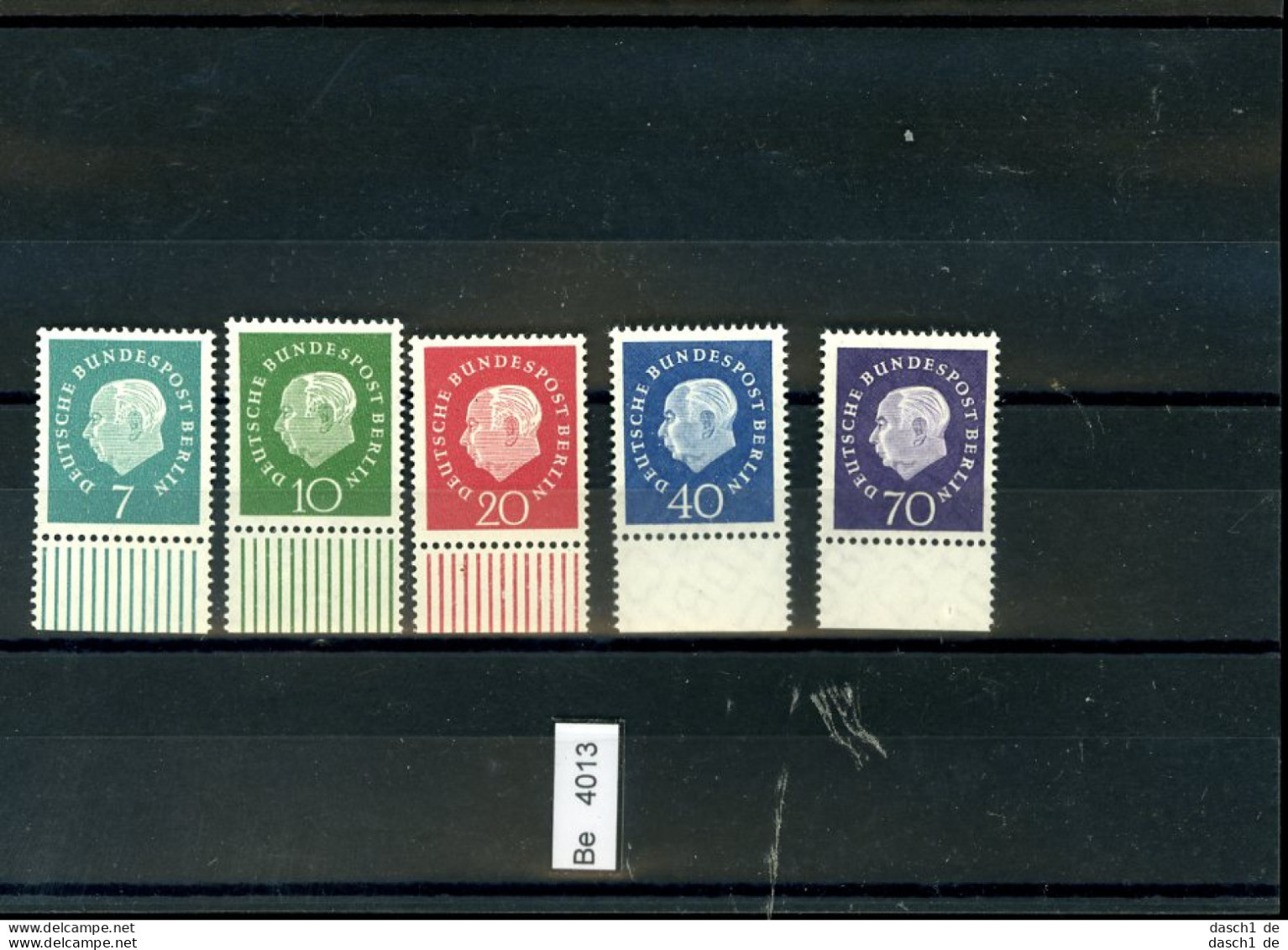 Berlin, Xx, 5 Lose U.a. Heinemann Kplt. - Unused Stamps